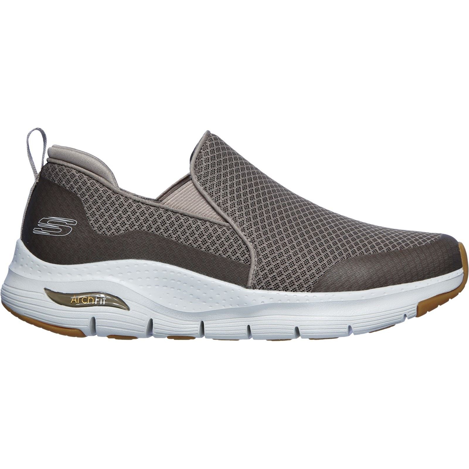 Skechers Arch Fit Banlin Slip On Sports Mens Sports in Taupe