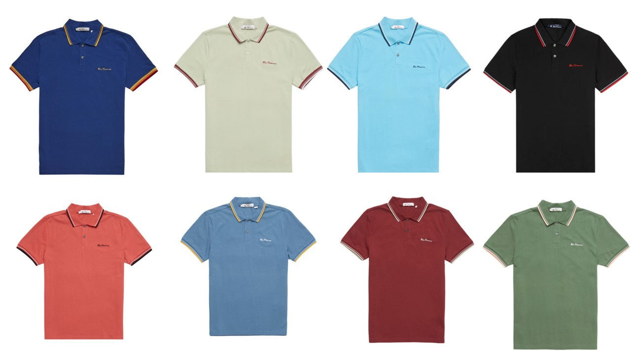Ben Sherman Men's Signature Polo (59310) 2XL to 5XL, 8 Colours