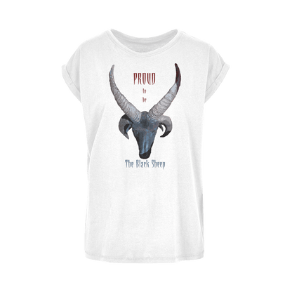 Proud to be The Black Sheep Women's Extended Shoulder T-Shirt XS-5XL