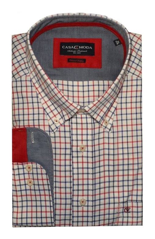 CASA MODA PREMIUM COTTON COUNTRY STYLE CHECK SIZE XL TO 7XL