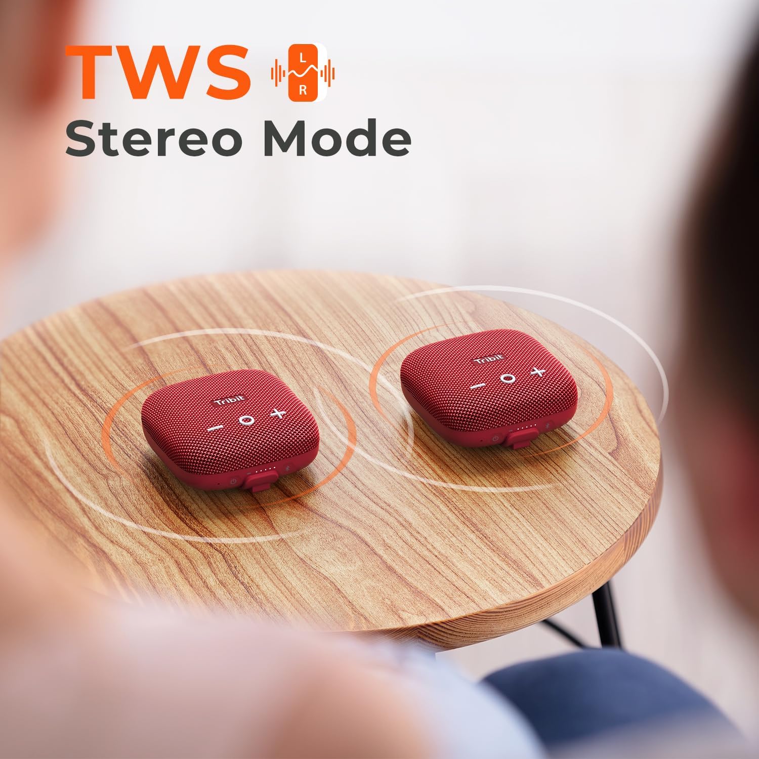 Tribit StormBox Micro 2 Bluetooth Speaker, IP67, XBass, Wireless Pairing