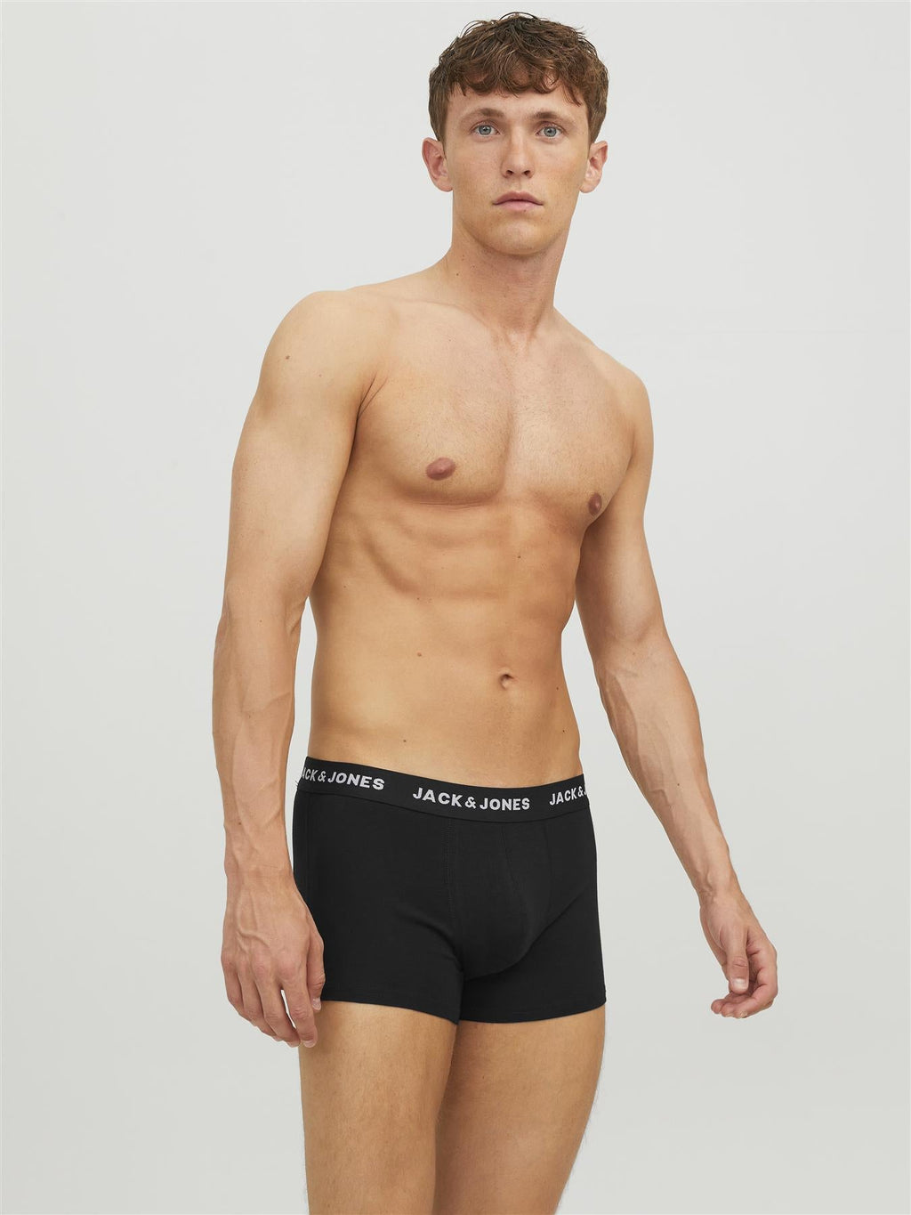 Jack & Jones Trunks With 7 Pack For Men (JACHUEY) in Black, M-XL