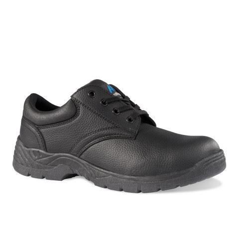 Rock Fall ProMan PM102 Omaha Chukka Safety Shoe in 2 to 14, Black