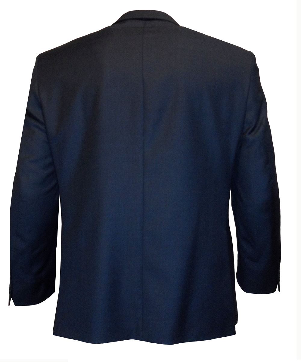 SCOTT Classic Fit Wool Blend Ink Blue Suit Jacket Size 34 - 60