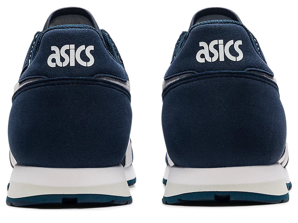 Asics Mens Oc Runner (1201A388) Ez Foam Lace Up Trainers in Lake Blue/White 9 to 13