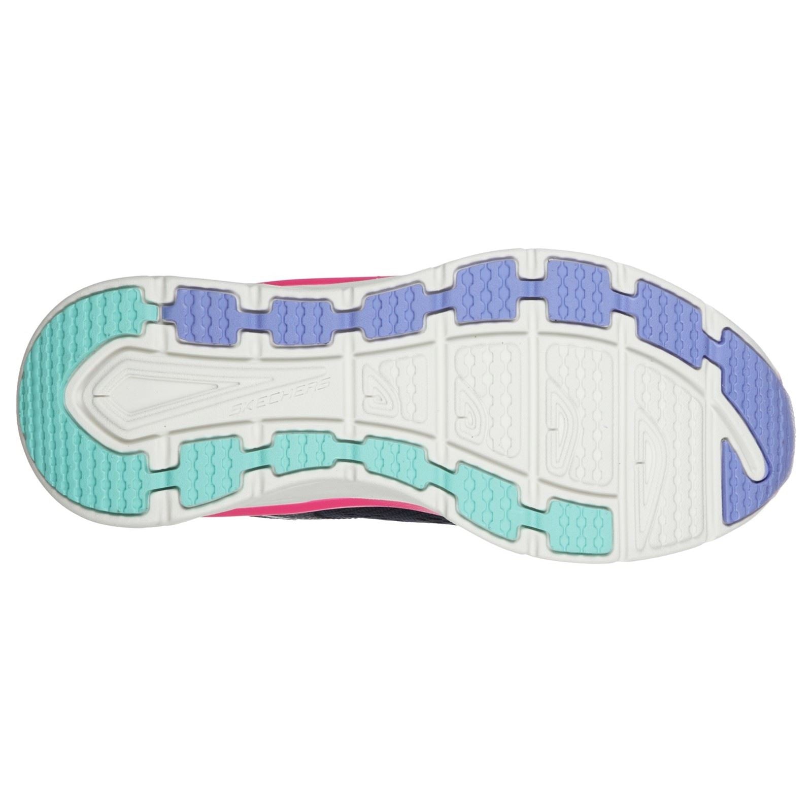 Skechers (GAR149023) Ladies Sports Relaxed Fit D'Lux Walker Infinite Motion in UK 3 to 8