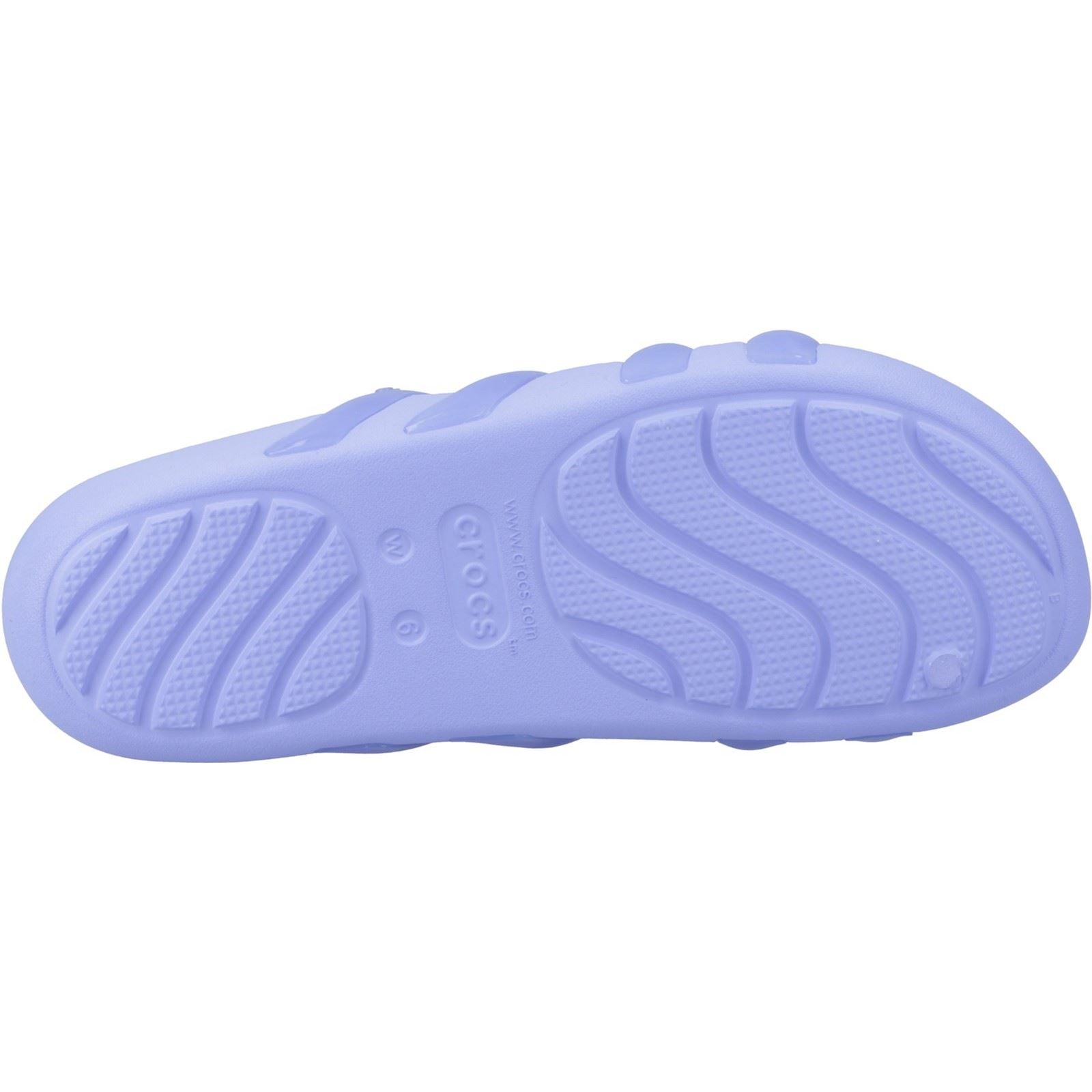 Crocs Women's Splash Strappy Sandal in Moon Jelly 4 to 8