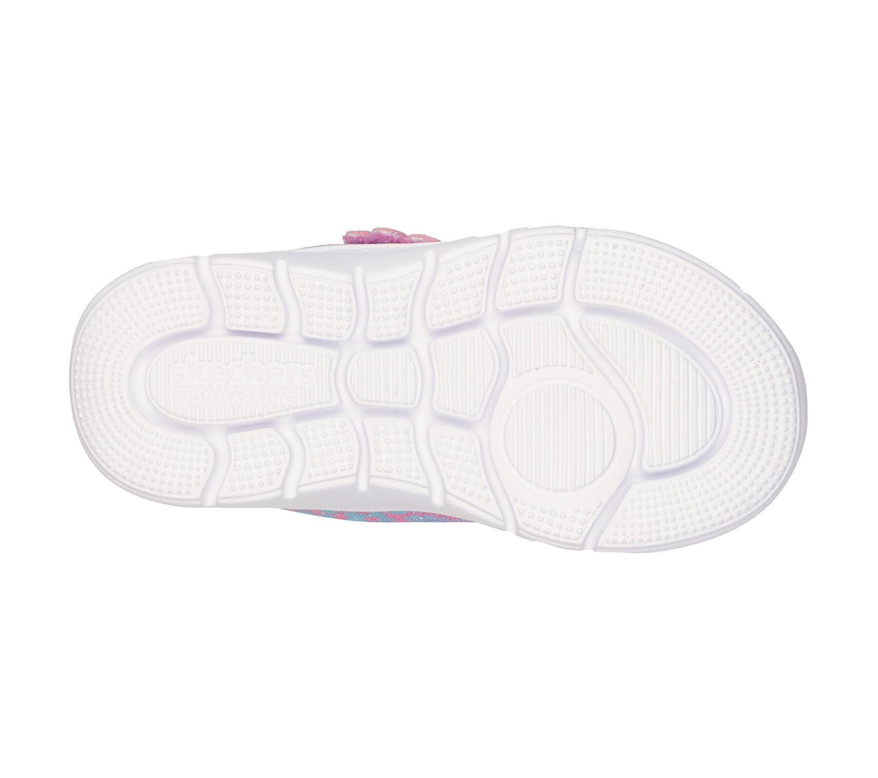 Skechers (GAR302717N) Childrens Sports Comfy Flex 2.0 Dancing Daisys Shoes in UK 4 to 11