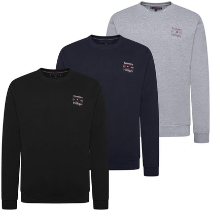 Tommy Hilfiger Men's Terry Crew Neck Sweatshirt | 3 Colours