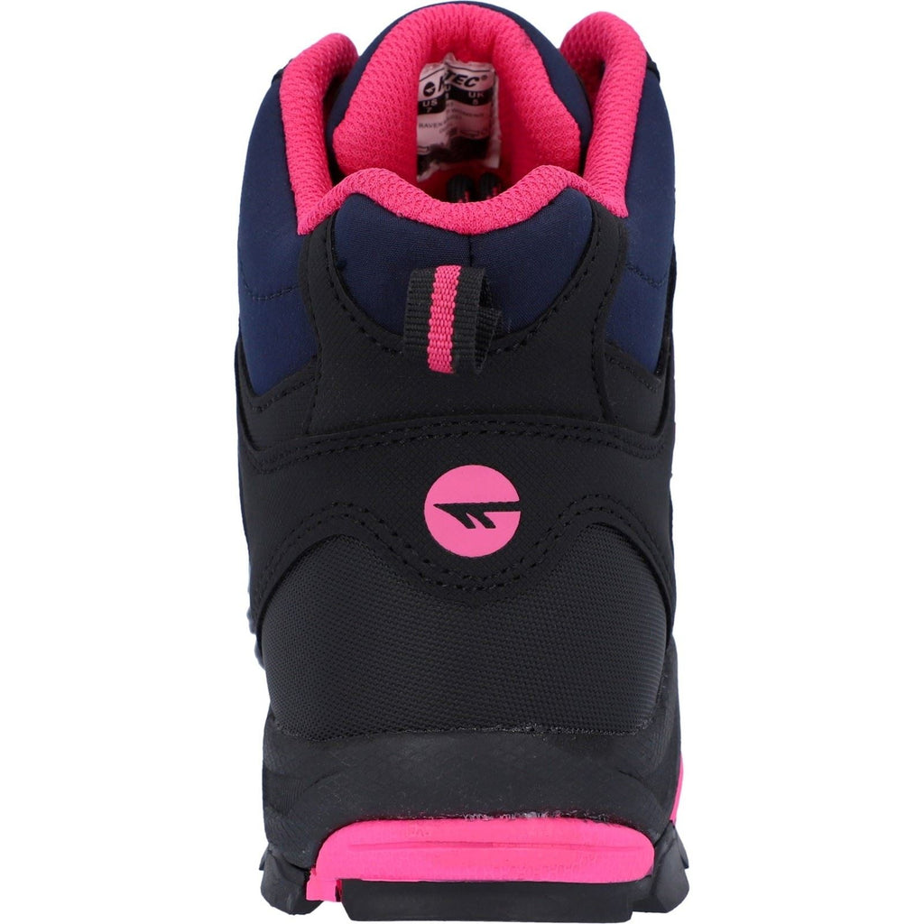 Hi-Tec Women's Raven Mid WP Walking Boots in 2 Colour Options 3.5 to 8
