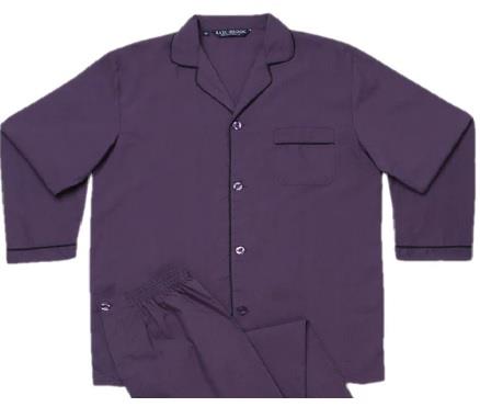 Rael Brook Men's Plain Pyjamas Size Small-4XL  in  4 Colours