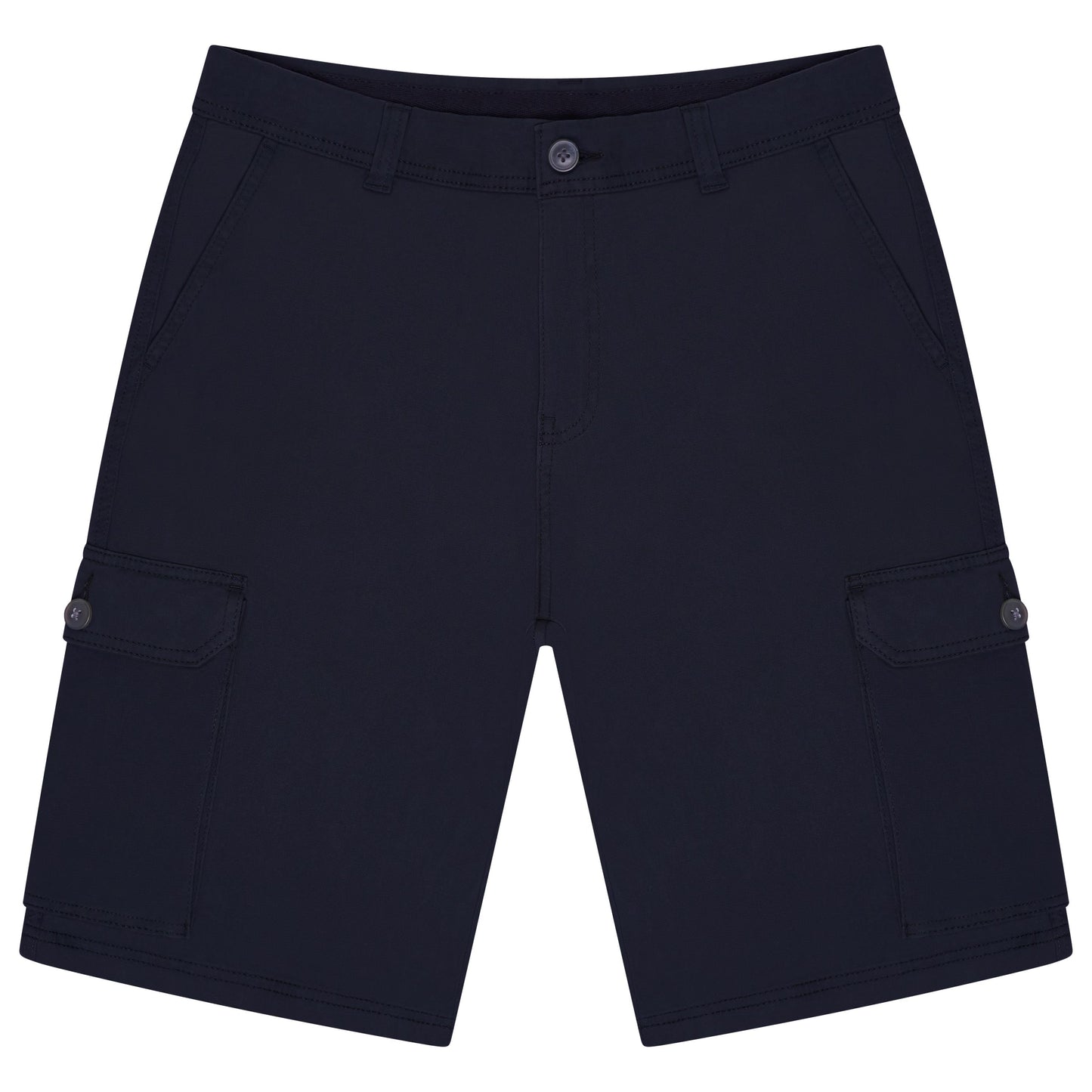 Men's 6 Pocket Cargo Shorts | Navy, Charcoal & Khaki | Waist 30"-44"