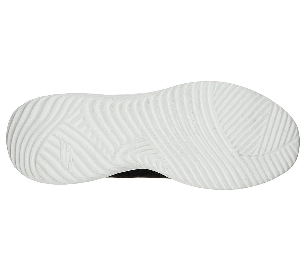 SKECHERS Men's Bounder - Voltis Running/Walking Trainers in Black/Gold