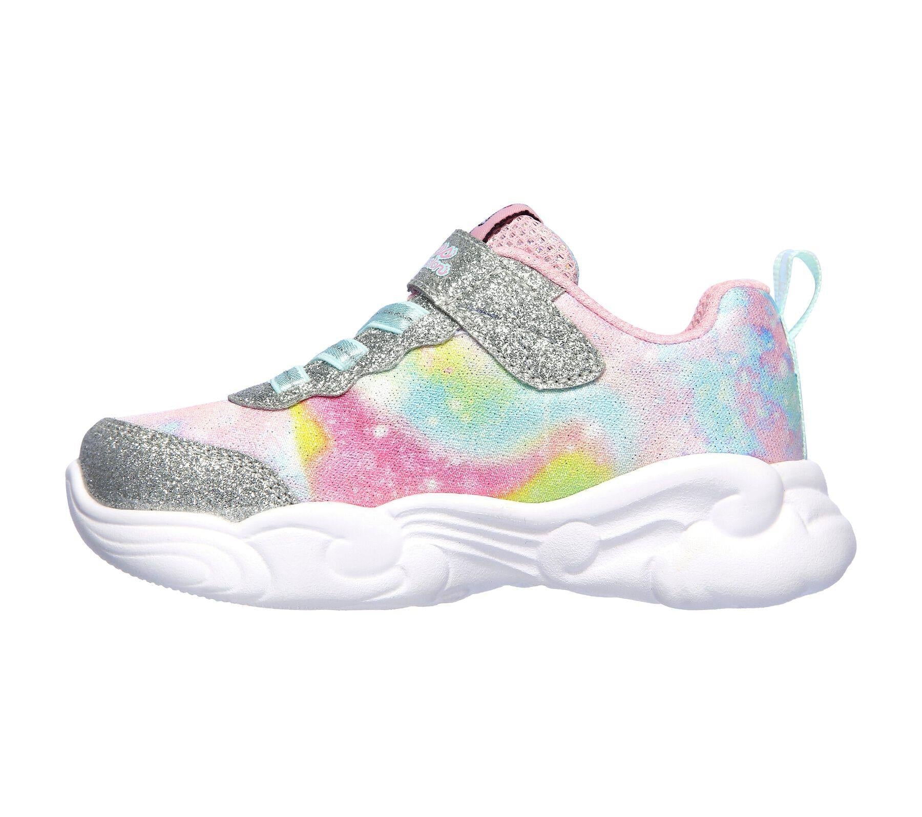 Skechers (GAR302765N) Childrens Sports Unicorn Storm Shoes in UK 4 to 11