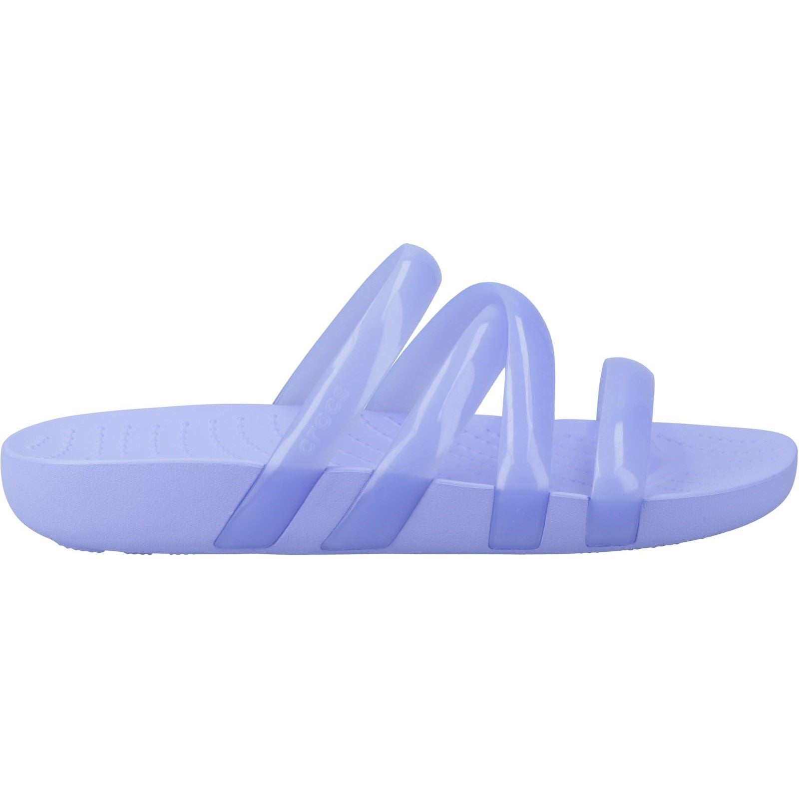 Crocs Women's Splash Strappy Sandal in Moon Jelly 4 to 8