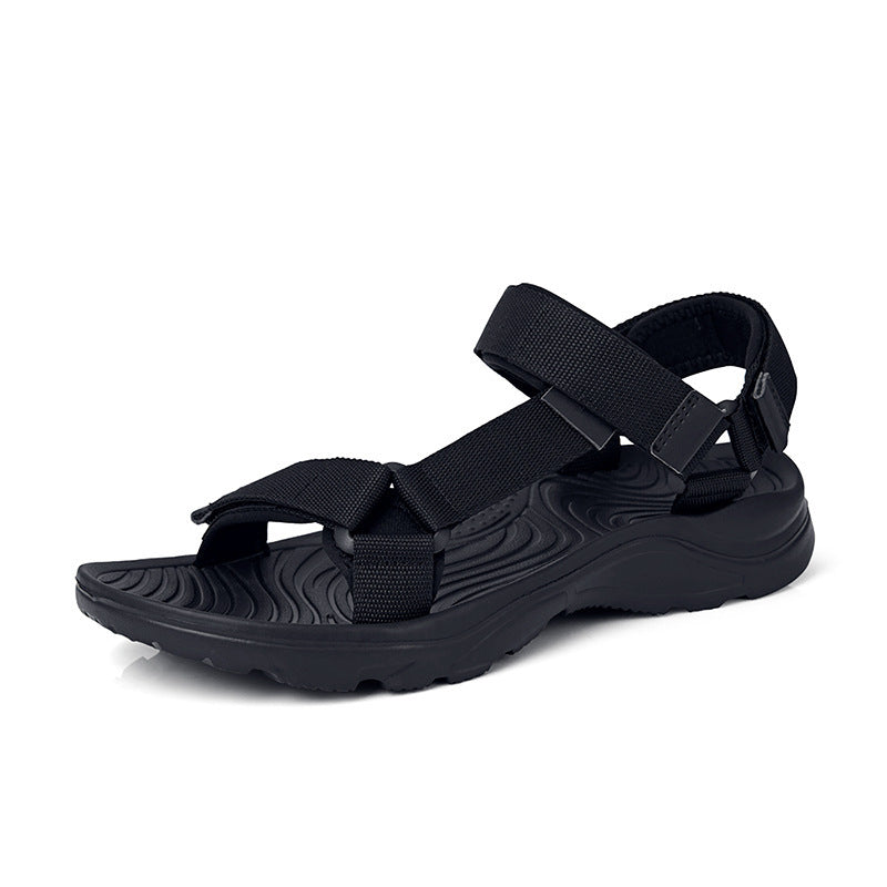 European Station Ribbon Sandals Men's Magic