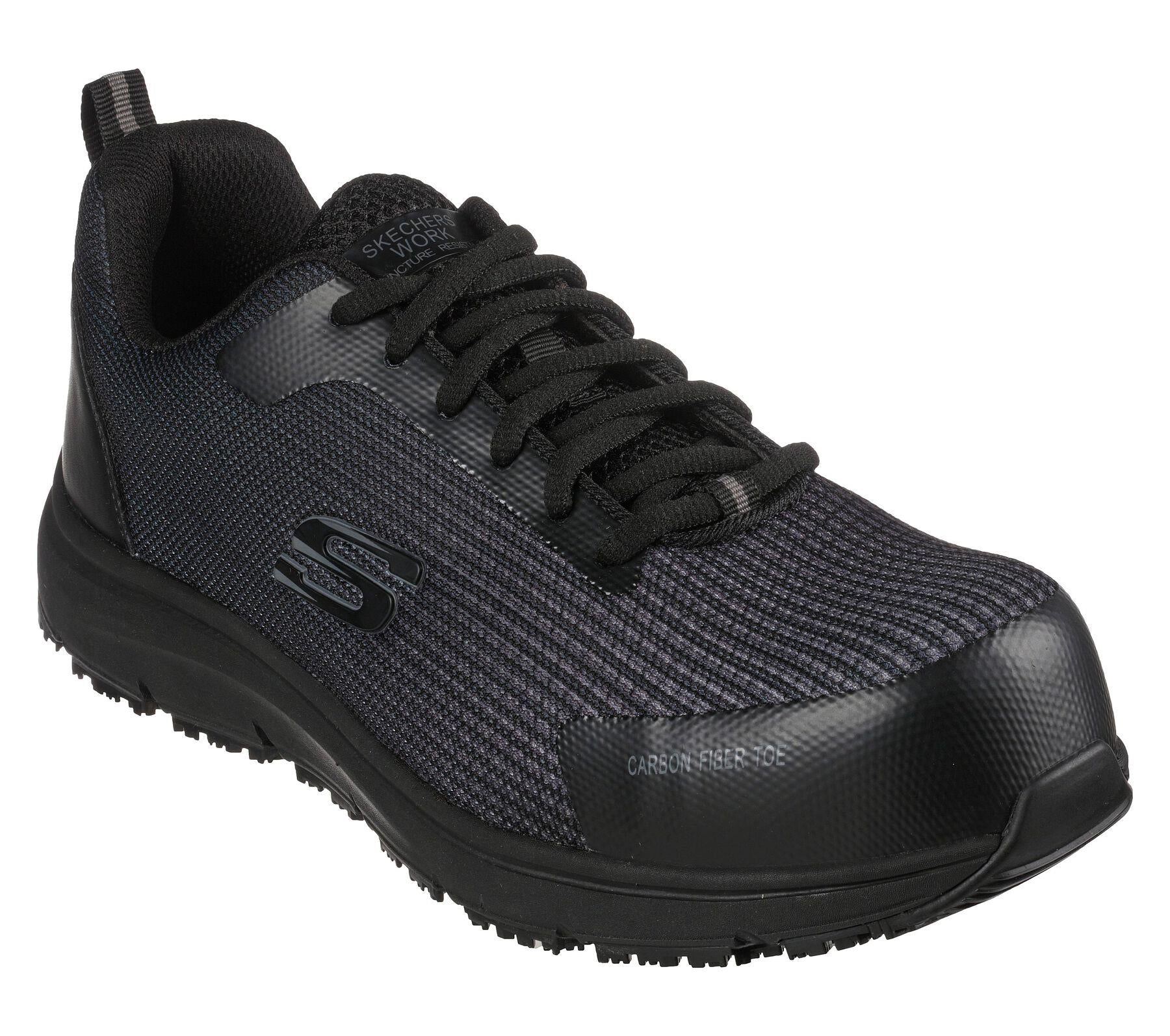 Skechers Men's Ulmus Safety Shoes in Black Size Size 7 to 13