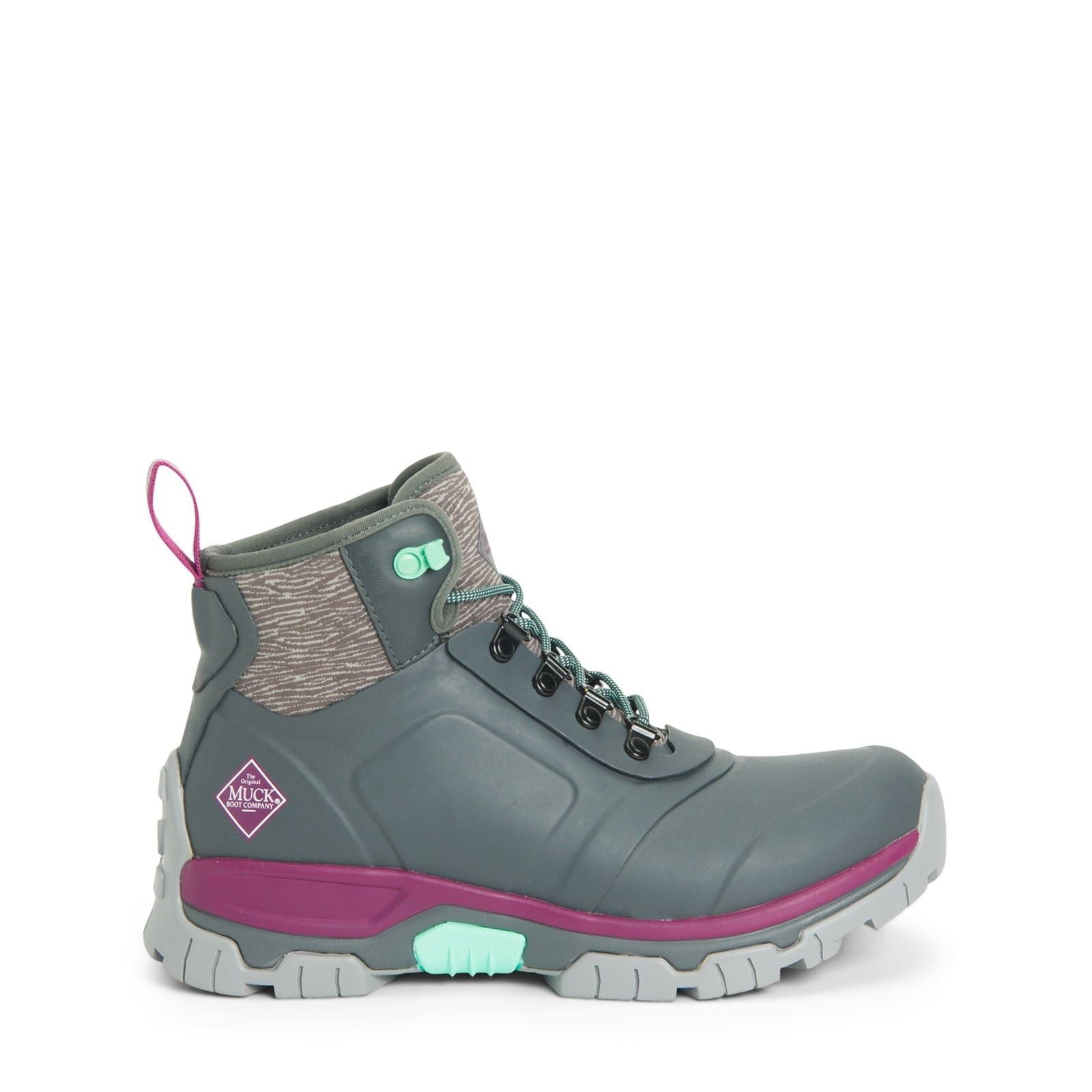 Muck Boots Women's Apex Wellingtons in Dark Shadow 1 to 7