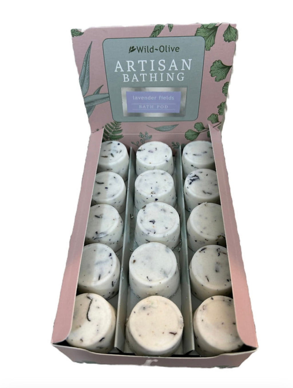 Wild Olive Bath Pods – Handmade Essential Oil Bath Fizzers