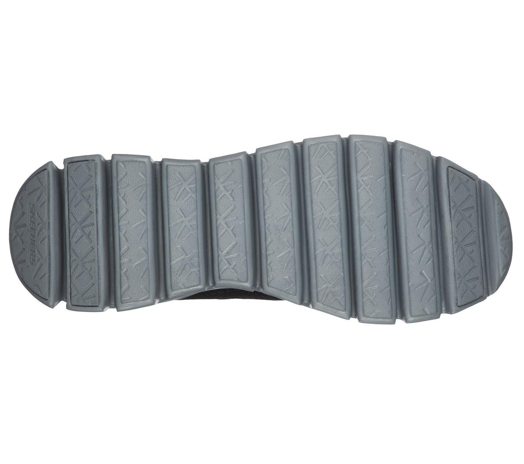 Skechers Men's Glide-Step Sneaker Shoes in Black/Grey in UK 6 to UK 13