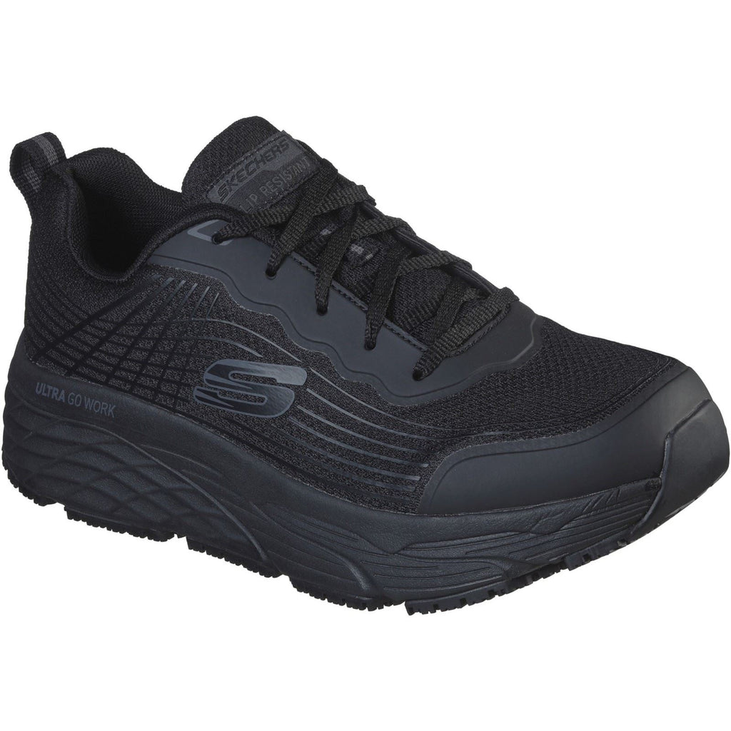 Skechers (200021EC) Mens Occupational Footwear Skechers Work Relaxed Fit Black 8 to 12