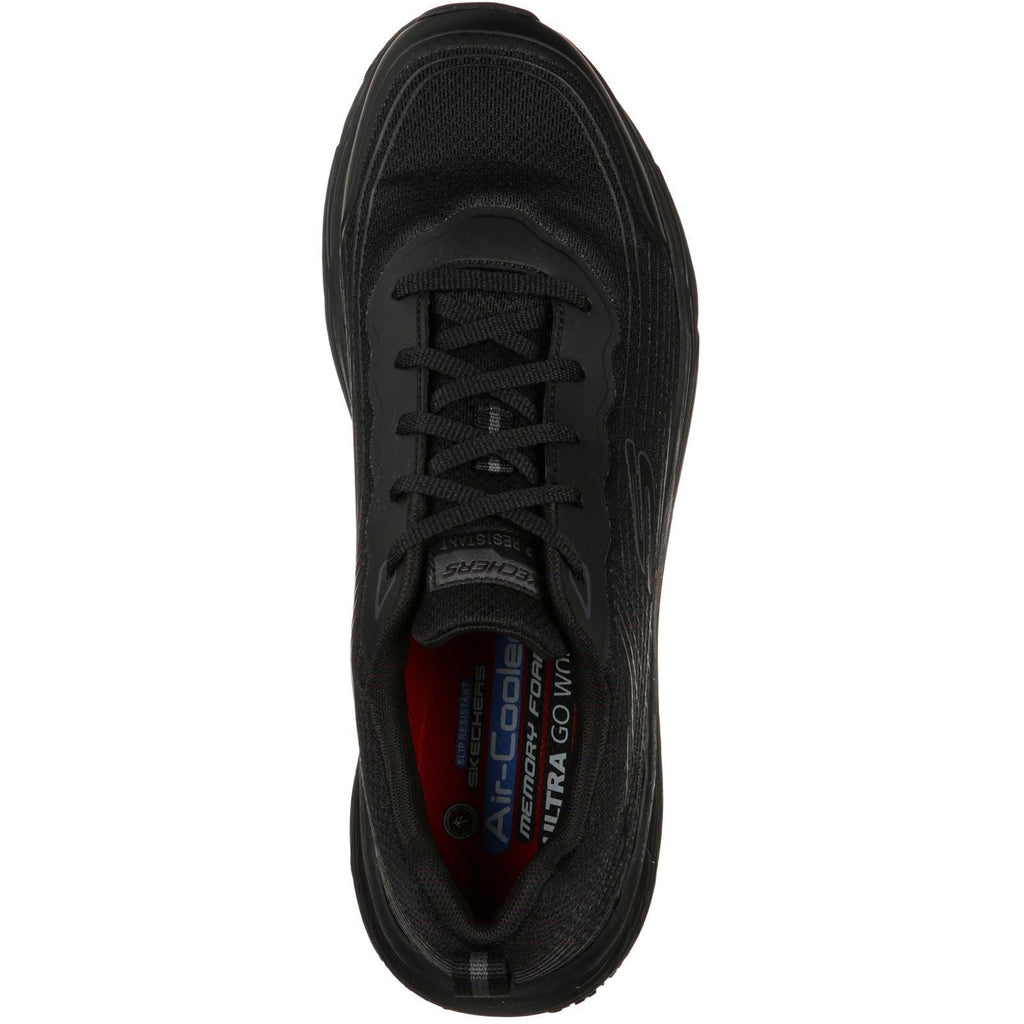 Skechers (200021EC) Mens Occupational Footwear Skechers Work Relaxed Fit Black 8 to 12