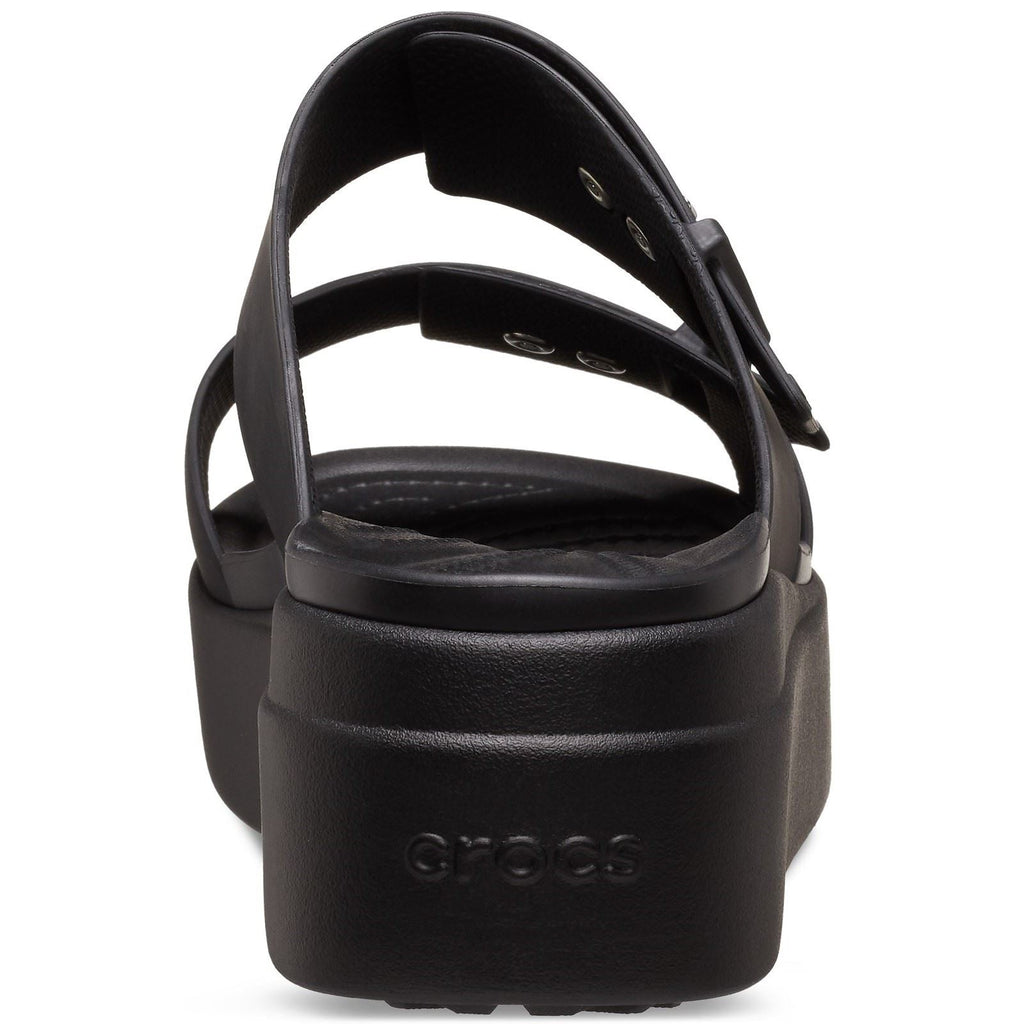 Crocs Women's Brooklyn Sandal Low in Black 4 to 8