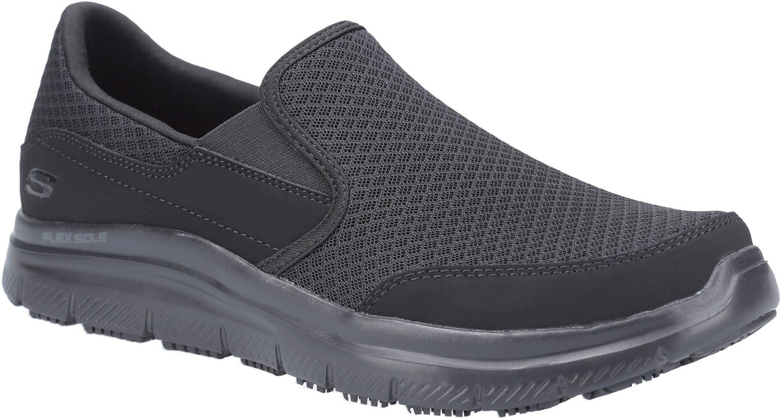 Skechers Flex Advantage - McAllen Sr Work Shoe Mens Occupational Footwear in Black
