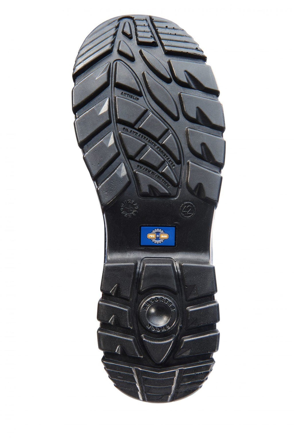 Proman Mens Non Metallic Protective Toecap and Midsole Safety Boots in Black