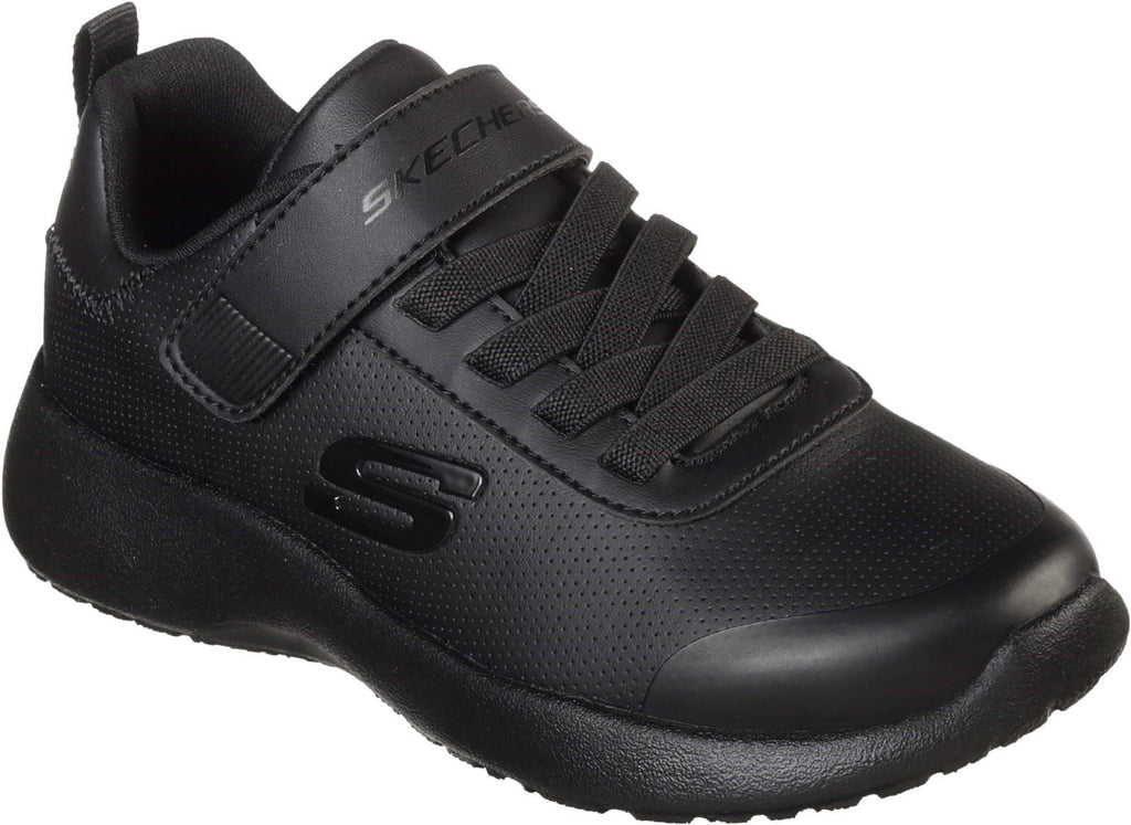 Skechers Dynamight Day School Sporty Comfort Shoe Boys BTS in Black