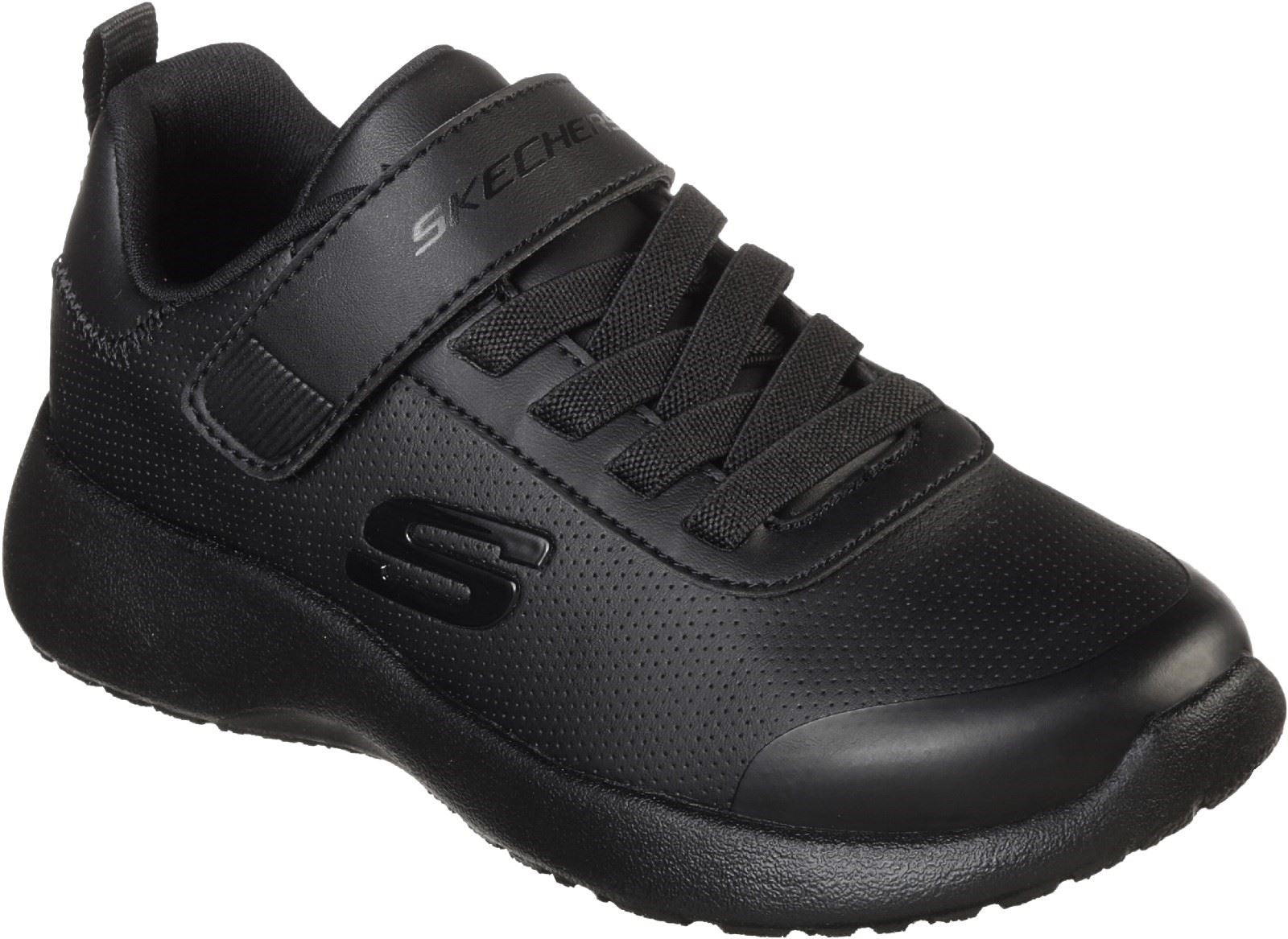 Skechers Dynamight Day School Sporty Comfort Shoe Boys BTS in Black