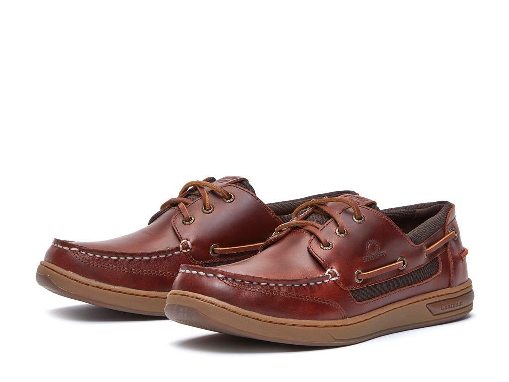 Chatham Men's Buton G2 Boat Shoe in 3 Color Options 6 to 12