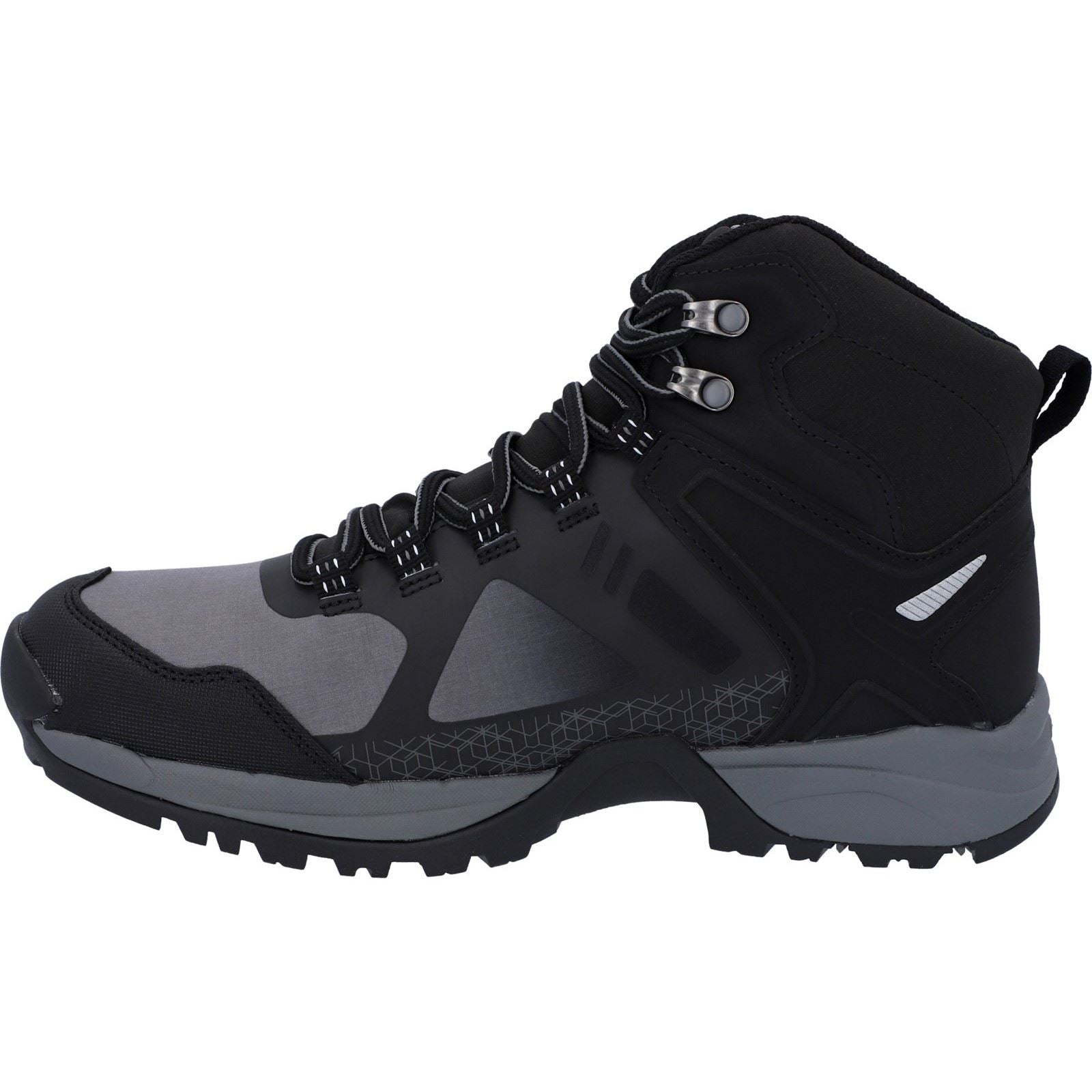 Hi-Tec Men's V-LITE Psych WP Boots in Black/Dark Grey 7 to 12