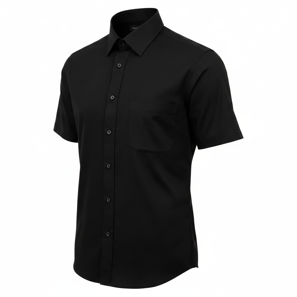Double Two Men's Classic Cotton Blend Shirt 6 Colours Collar 14.5–23" - additional view 2