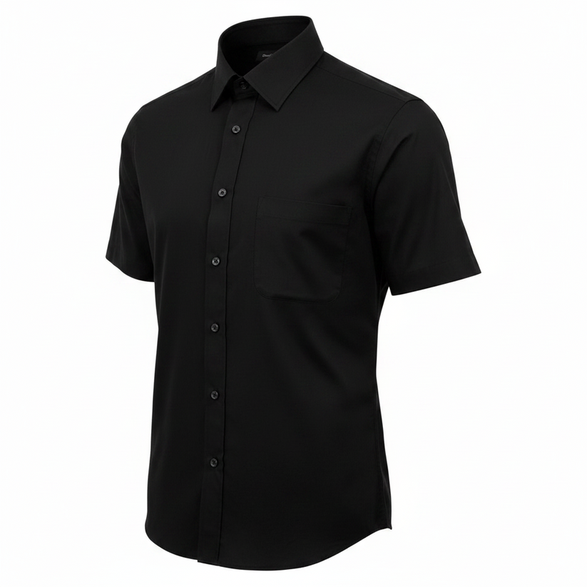 Double Two Men's Classic Cotton Blend Shirt 6 Colours Collar 14.5–23" - additional view 2