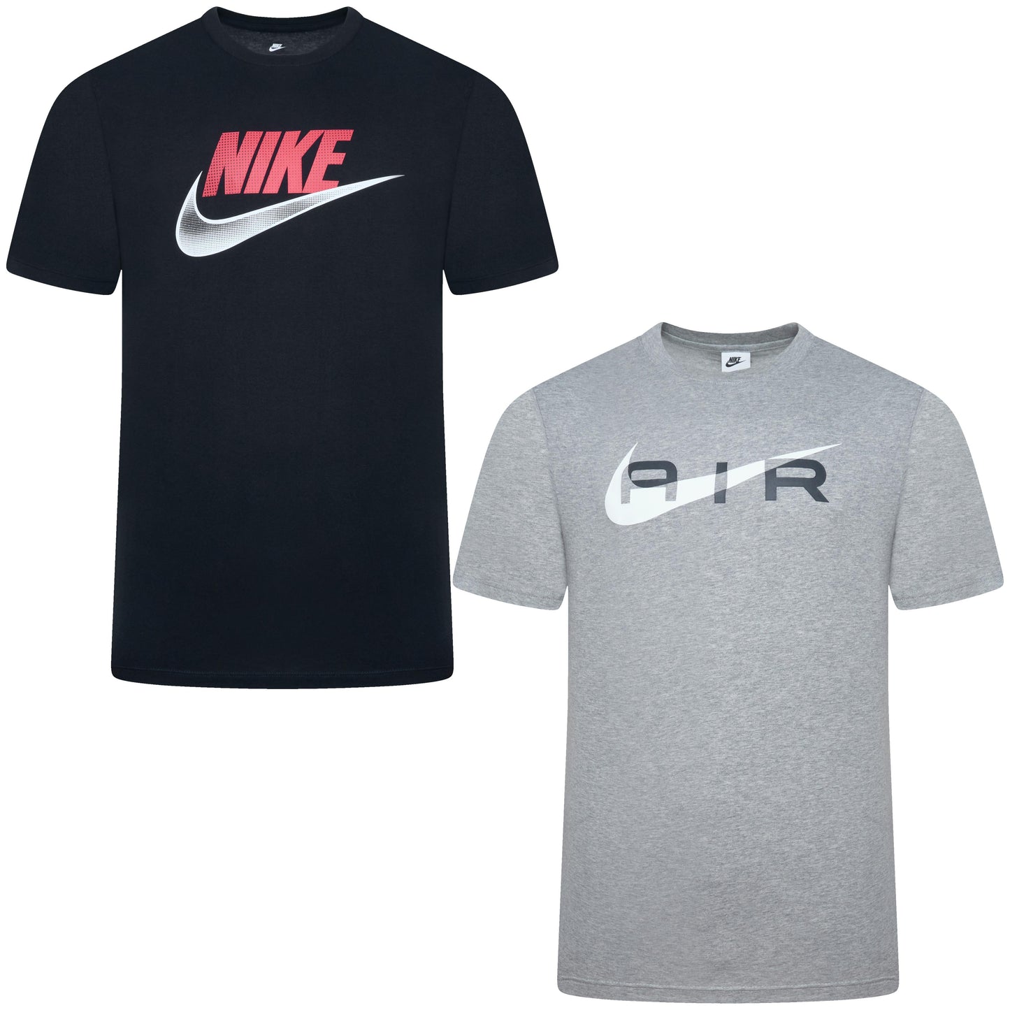 Nike Men's Graphic Print T-Shirt | Black, Grey & Multi