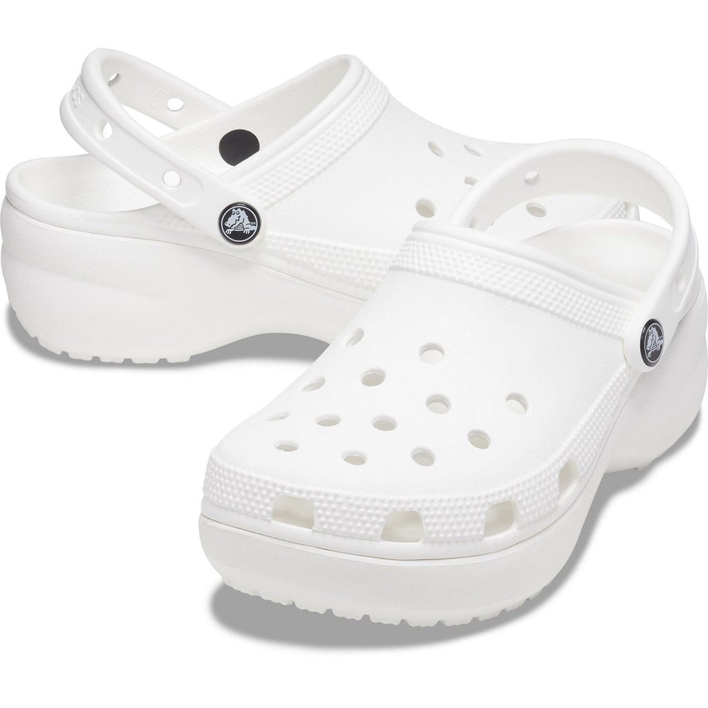 Crocs Women's Classic Platform Clog in 5 Colours, Sizes 3 to 9