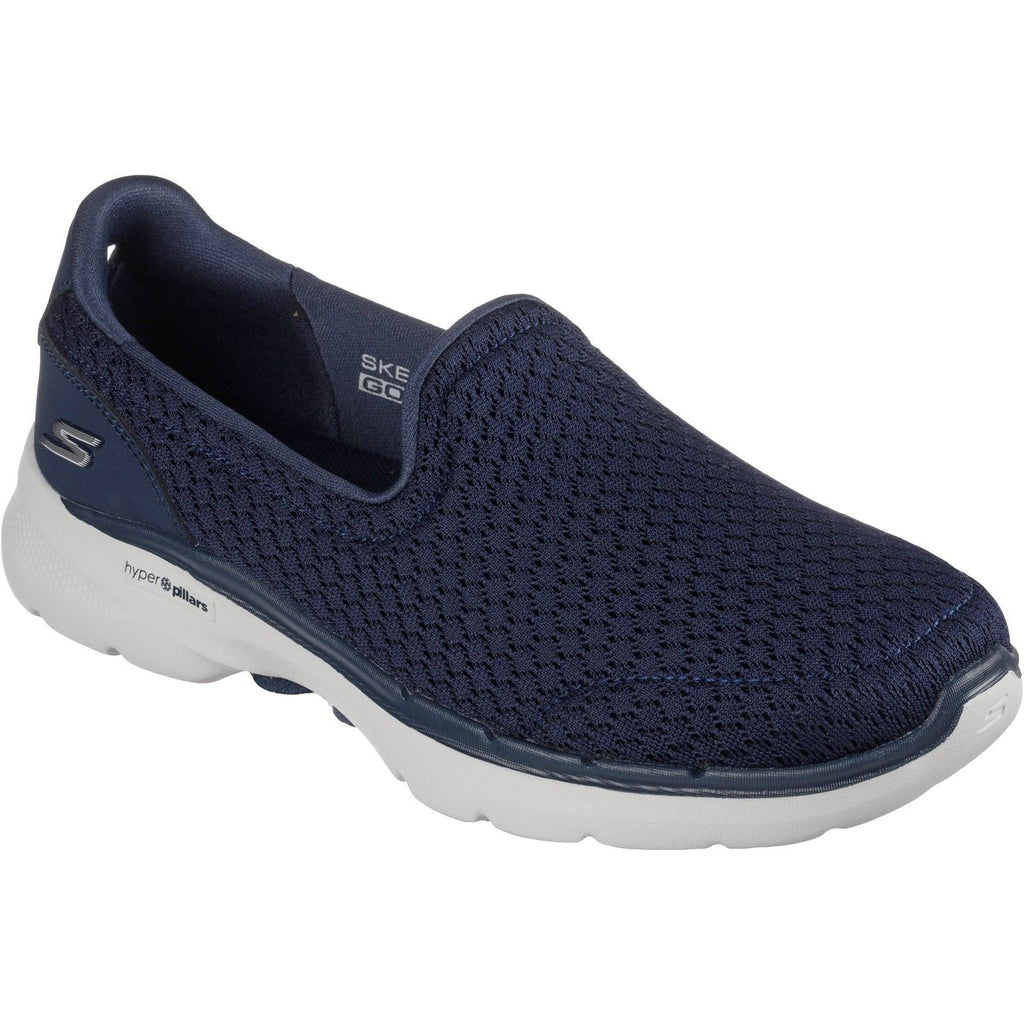 Skechers (GAR124523) Slip On Ladies Go Walk 6 Sea Coast Shoes in UK 3 to 8