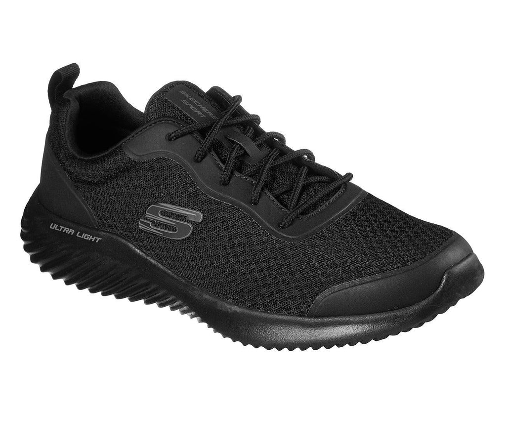 SKECHERS Men's Bounder - Voltis Running/Walking Trainers in Black