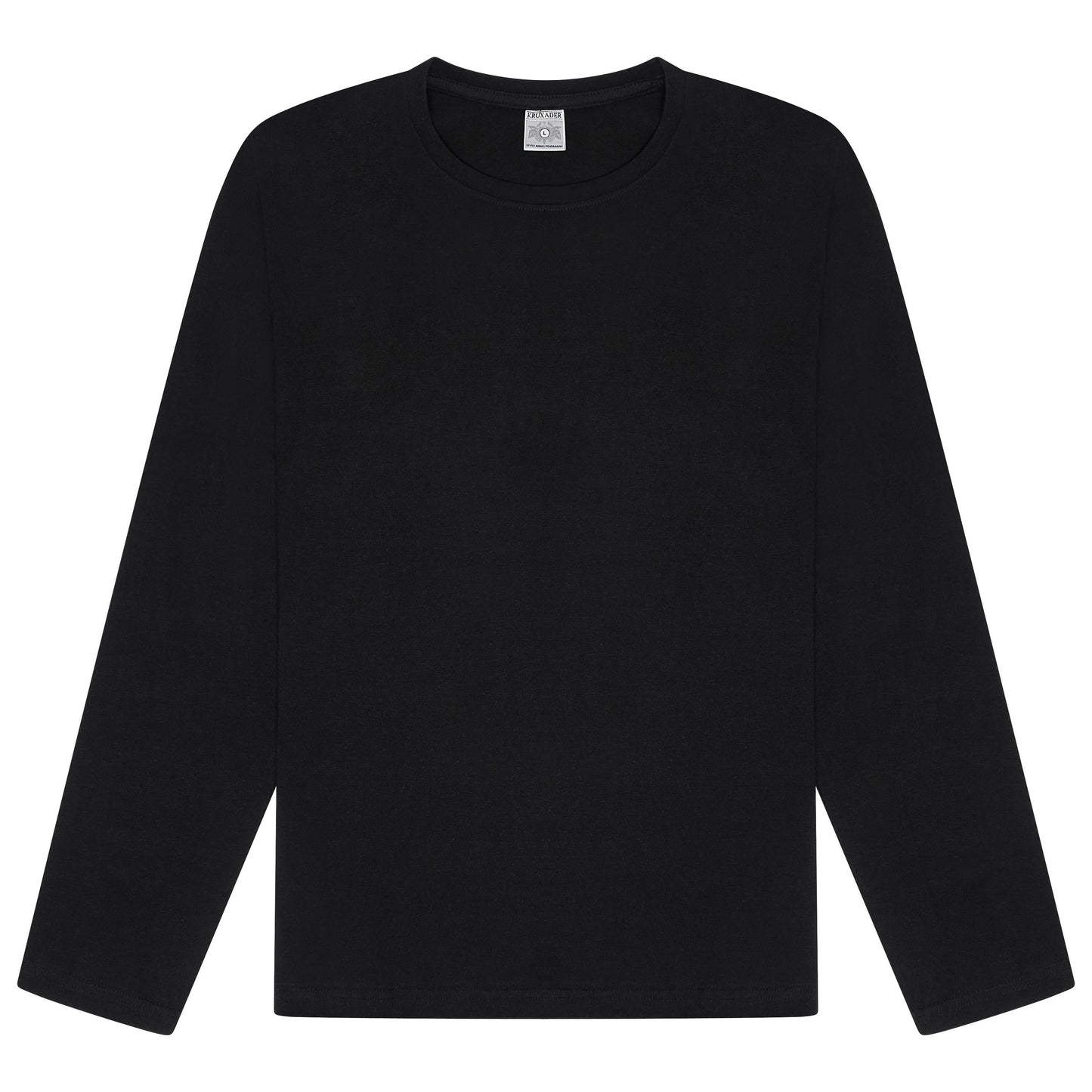 Kruxader Men's Pyjama Set Black Check Cotton Long Sleeve S–4XL