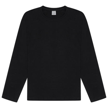 Kruxader Men's Pyjama Set Black Check Cotton Long Sleeve S–4XL
