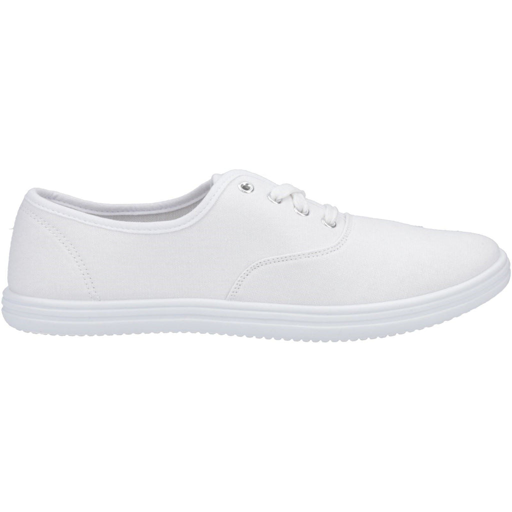 Mirak Men Plimsolls - Morris Plims in White, 6-13