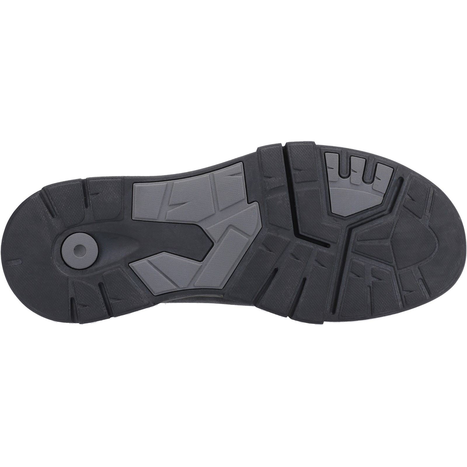 Hush Puppies Fletcher Slip Ons Mens Shoes in Black