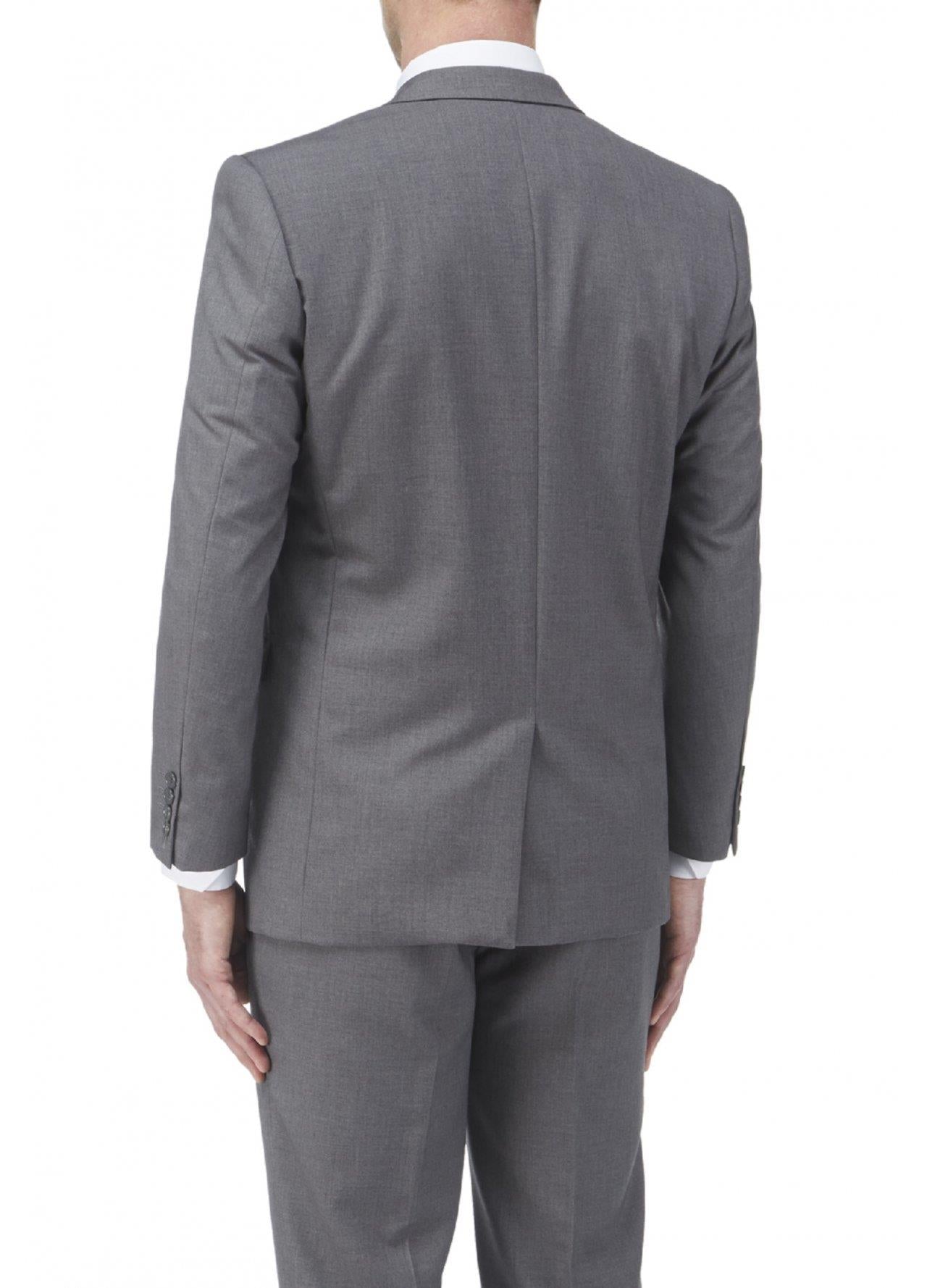 Skopes Men's Madrid Tailored Fit Suit Jacket in Grey Sie 34 - 62