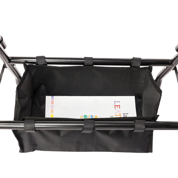 Ultra Lightweight Folding Rollator Walker – Adjustable, Portable Aid for Elderly