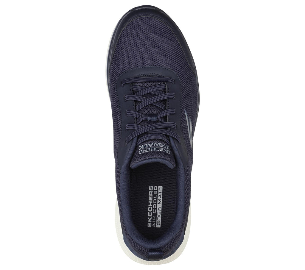 SKECHERS Men's GOwalk 6 - Bold Knight Shoes in Navy/Blue in Size UK 6 to UK 15