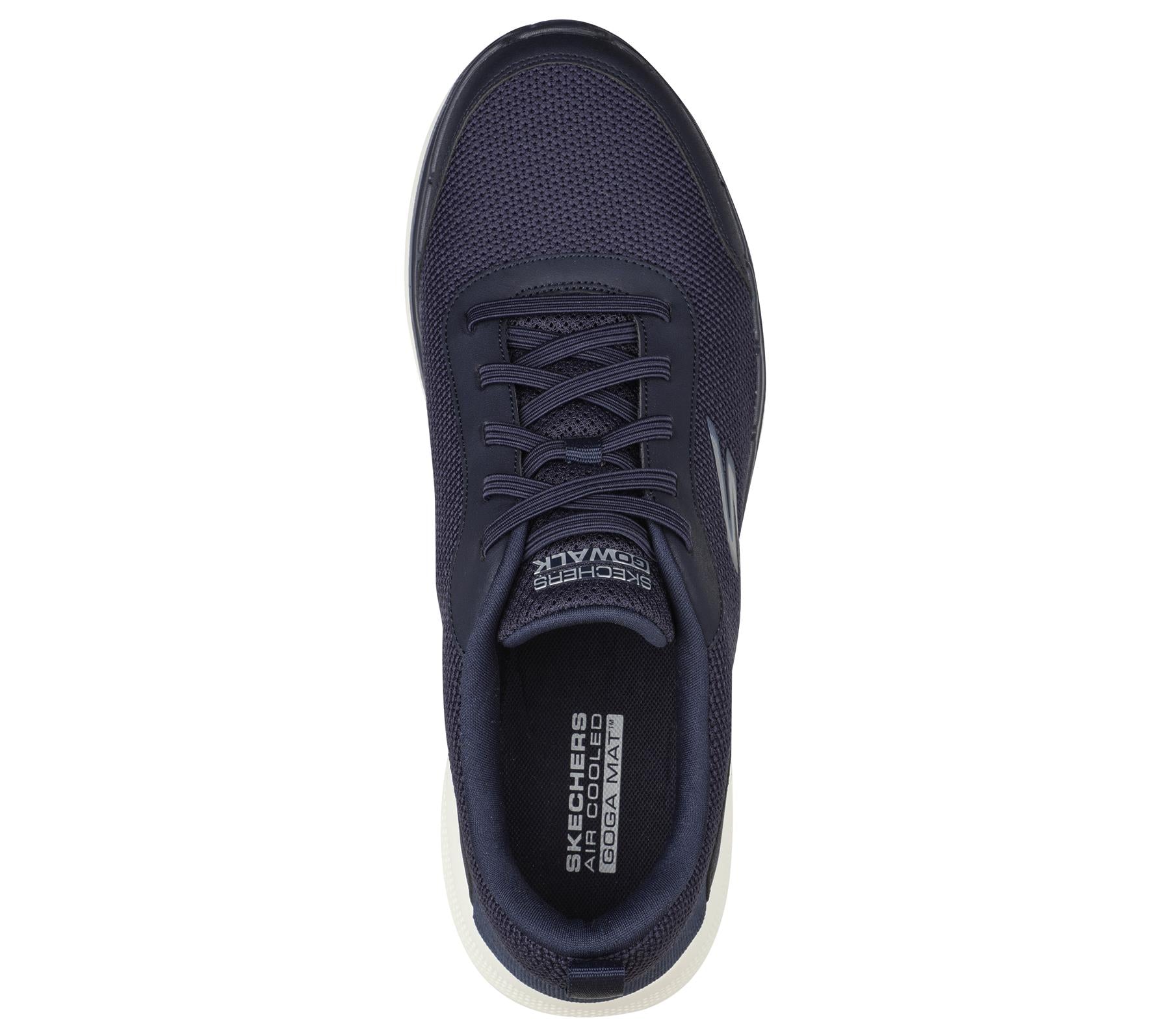 SKECHERS Men's GOwalk 6 - Bold Knight Shoes in Navy/Blue in Size UK 6 to UK 15