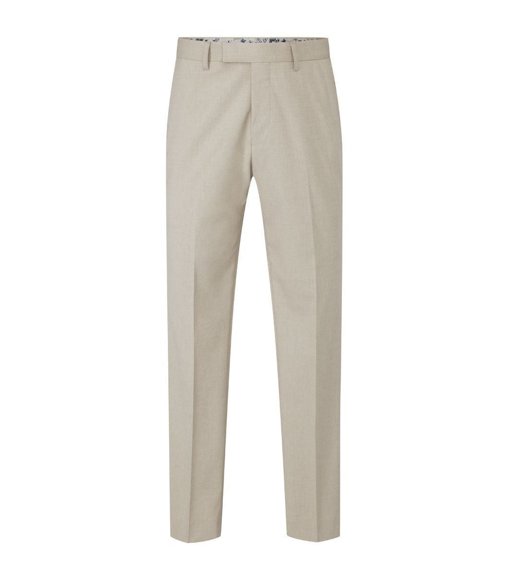 Skopes Caspian Suit Tailored Fit Trouser For Men ins Stone Beige, 30W-58W