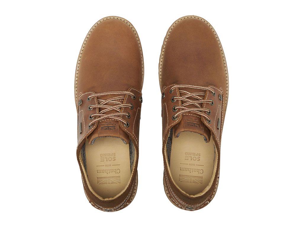 Chatham Mens Raby-Tan Derby Waterproof Shoes