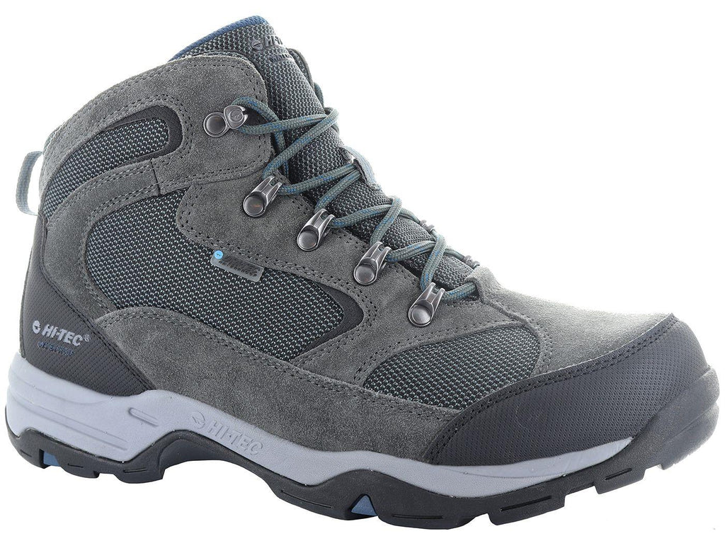 Hi Tec Storm Water Proof Mens Boots in Charcoal/Grey/Blue